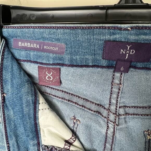 NYDJ Barbara Boot Cut Jeans Size 6 - Picture 6 of 7